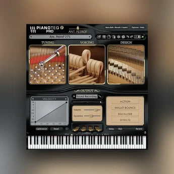 Pianoteq PETROF Grand Piano Collection