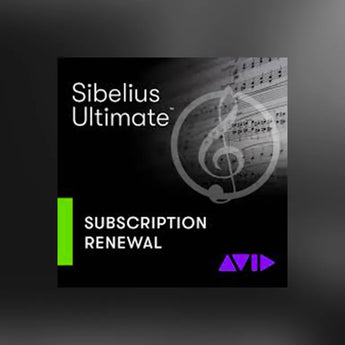 Sibelius Ultimate 1Y Subscription RENEW