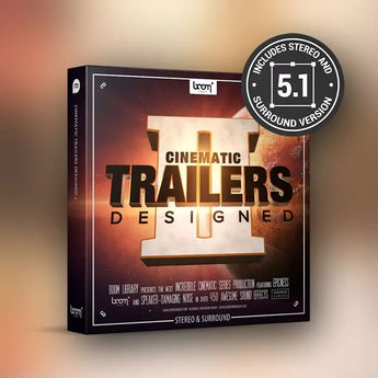 Boom Cinematic Trailers Designed 2 STEREO