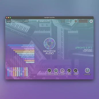 Nightfox Audio Uprights and EPs