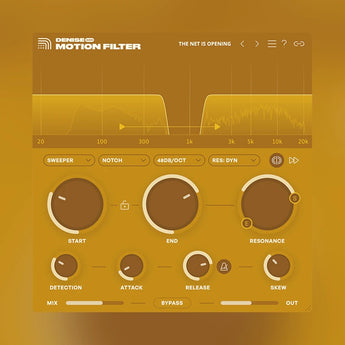 Denise Audio Motion Filter