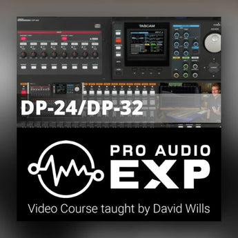 Tascam DP24/DP32 Video Training Course