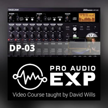 Tascam DP-03 Video Training Course