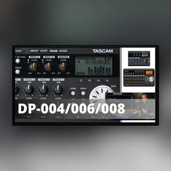 Tascam DP-004/006/008 Video Training Course