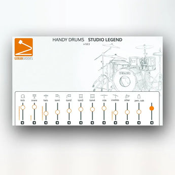 Handy Drums- STUDIO LEGEND V2