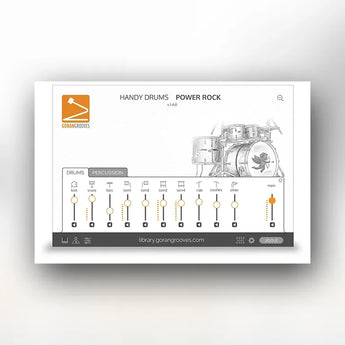 Handy Drums- POWER ROCK V2