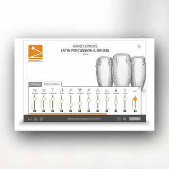 Handy Drums- LATIN PERCUSSION & DRUMS V2