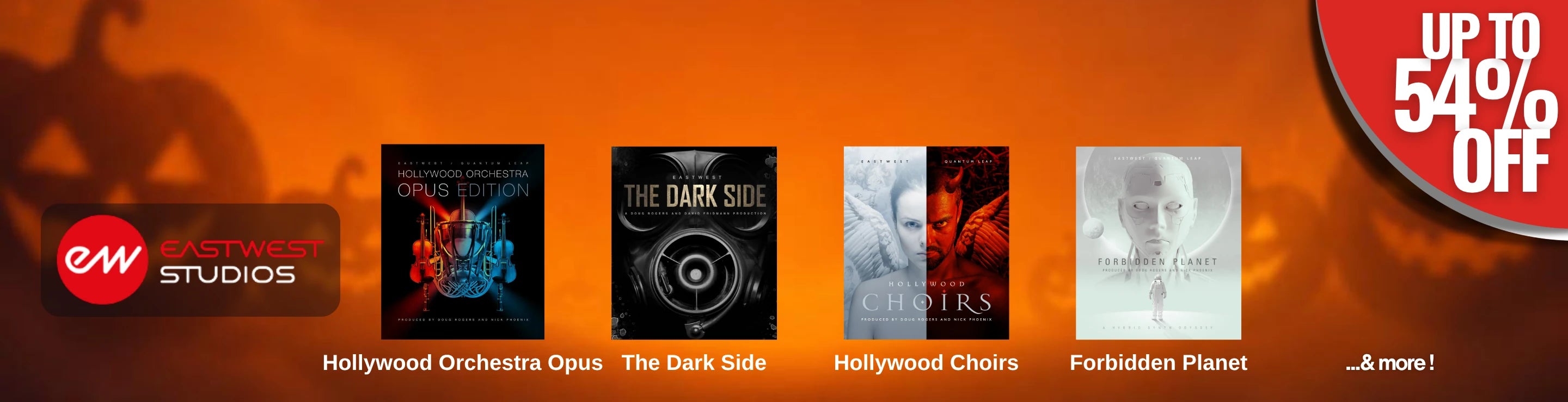 EastWest Halloween sale – up to 54% off