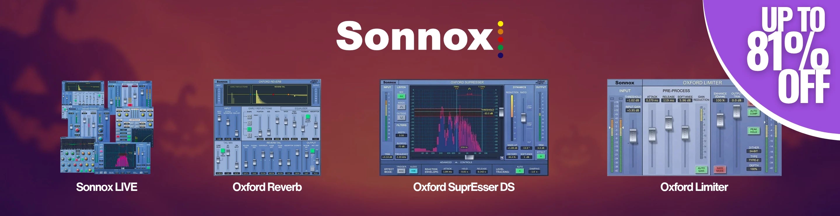 Sonnox – up to 81% off