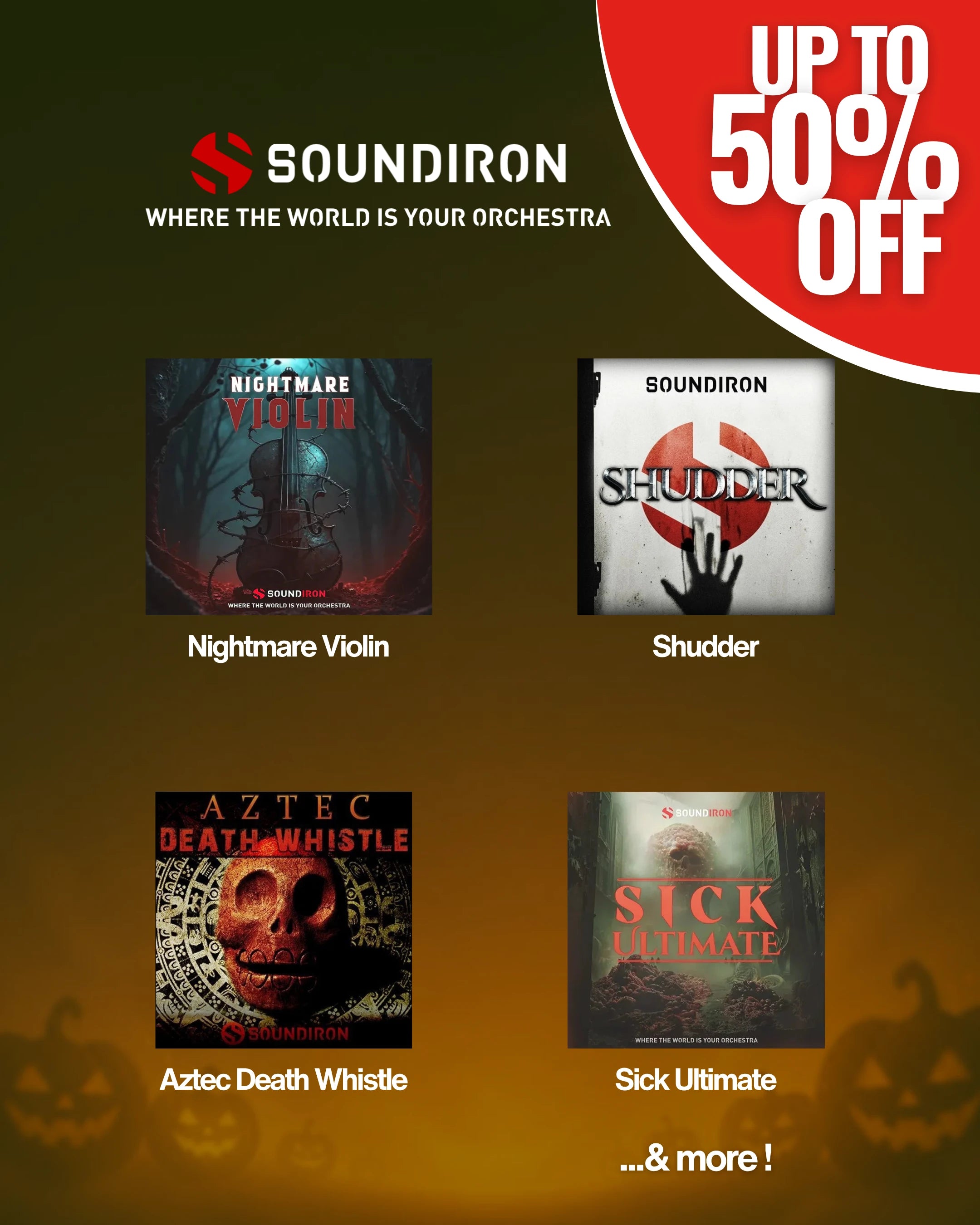 Soundiron – up to 50% off