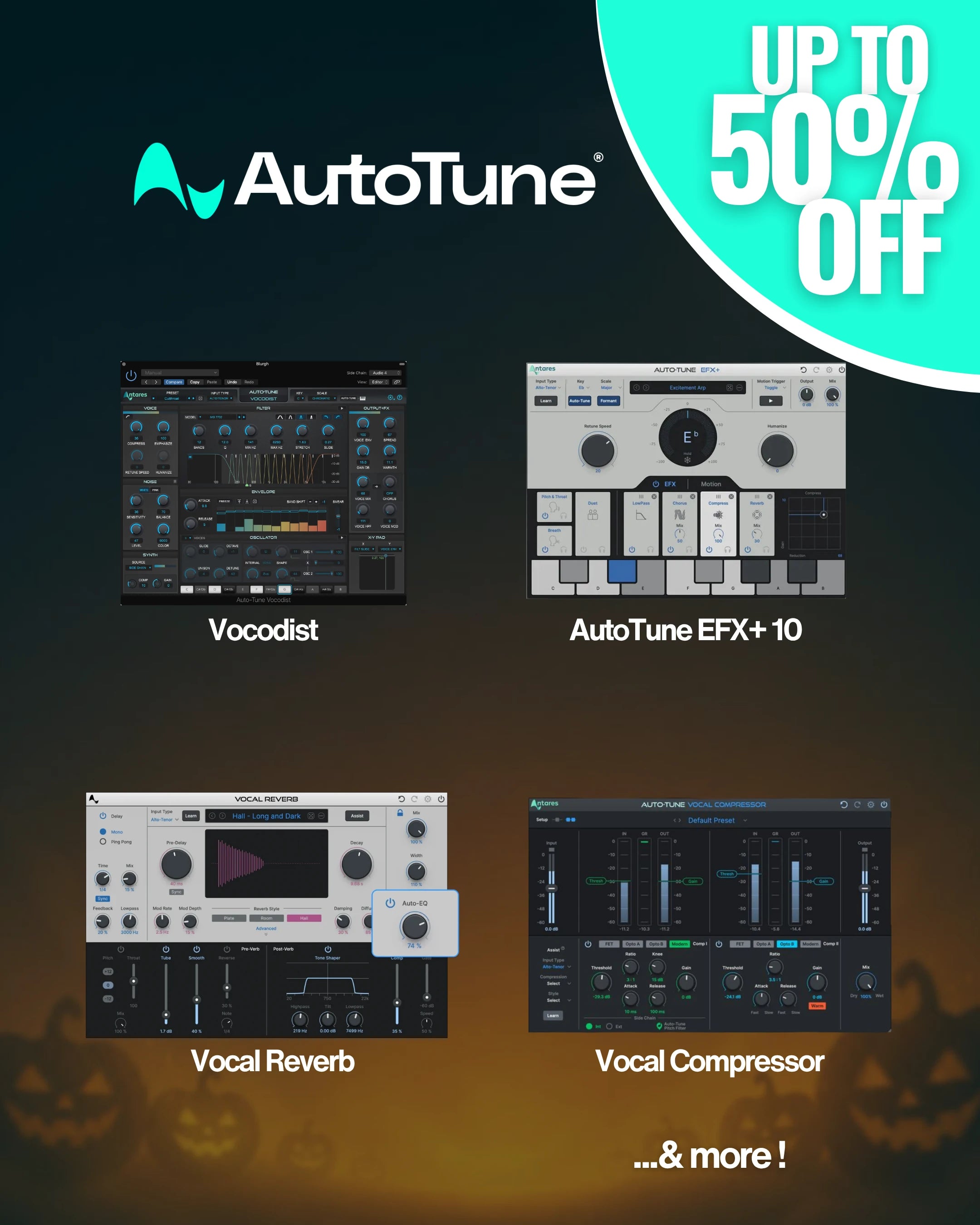 AutoTune – up to 50% off