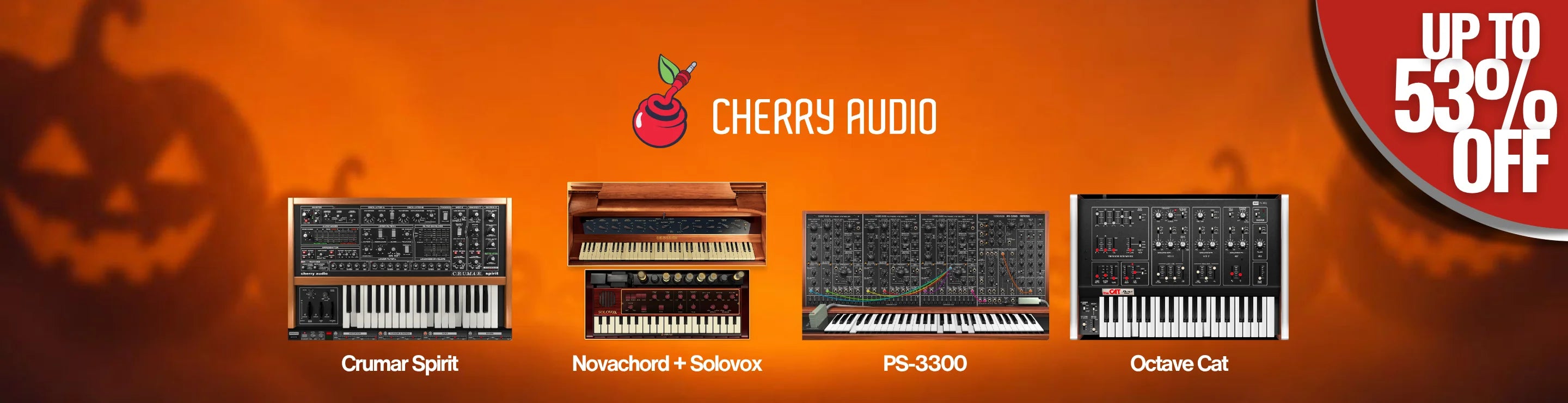 Cherry Audio Halloween deals up to 53% off