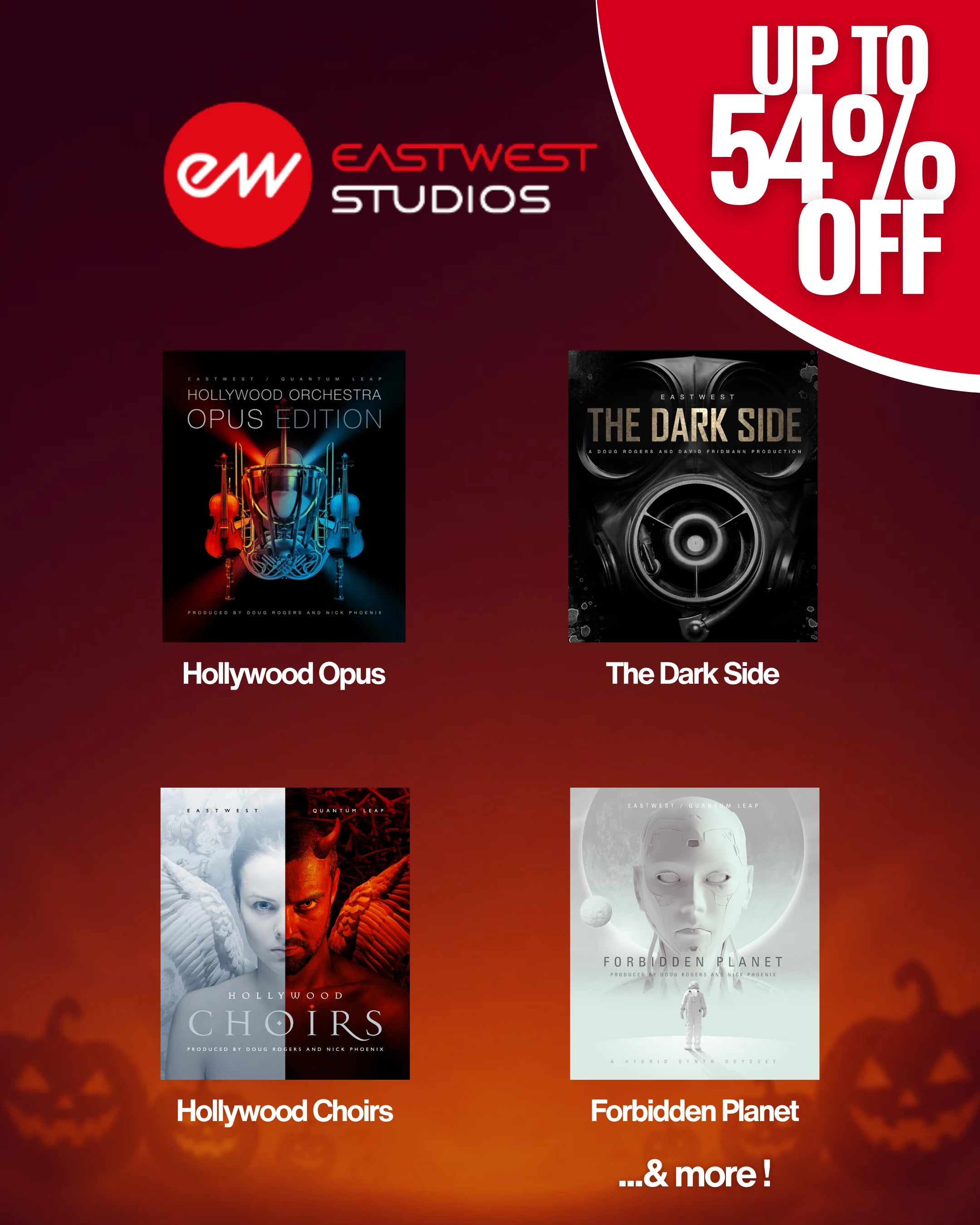 EastWest – up to 54% off