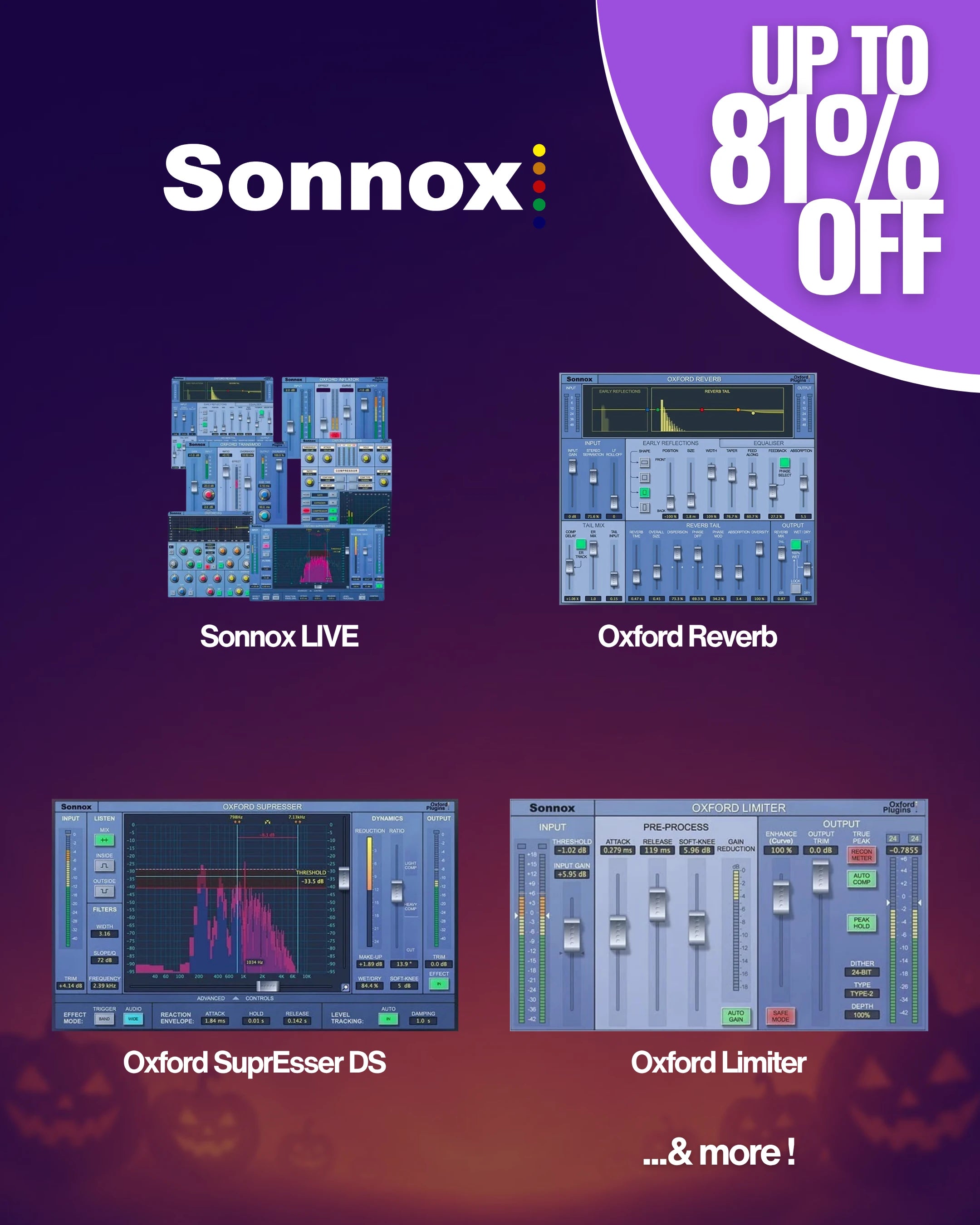 Sonnox – up to 81% off