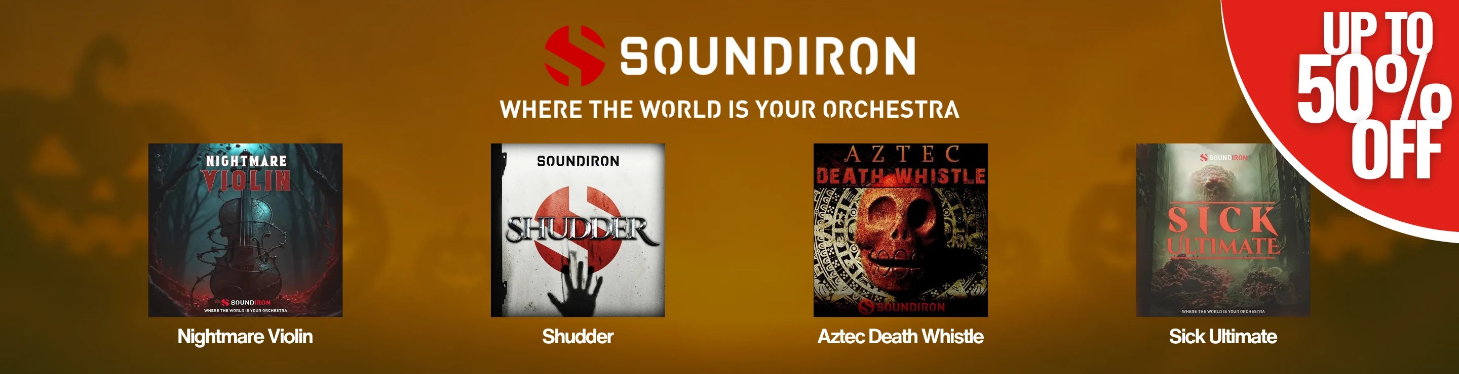 Soundiron – up to 50% off