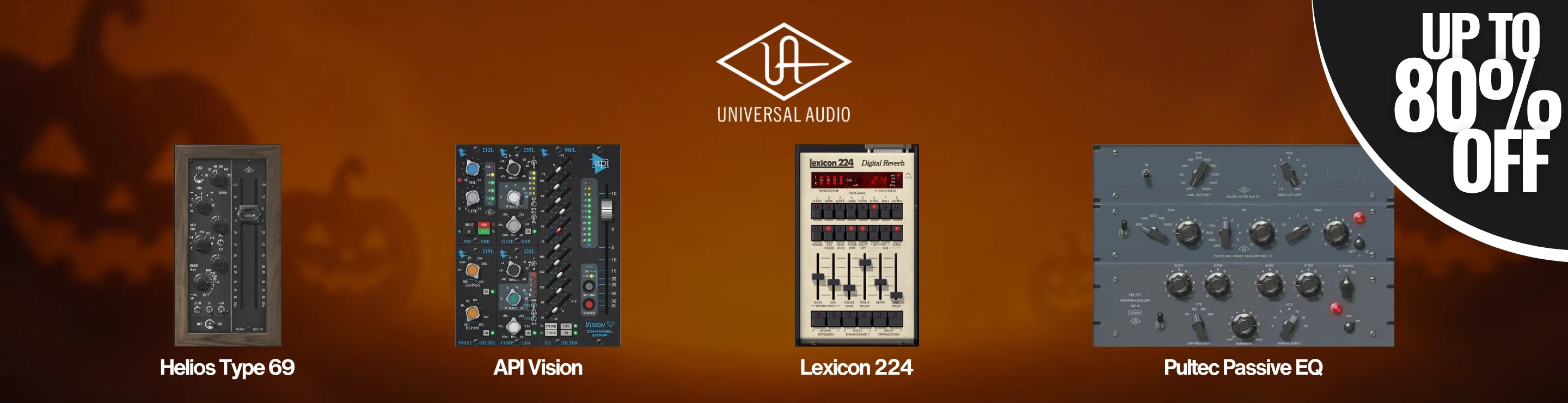 Universal Audio – up to 80% off