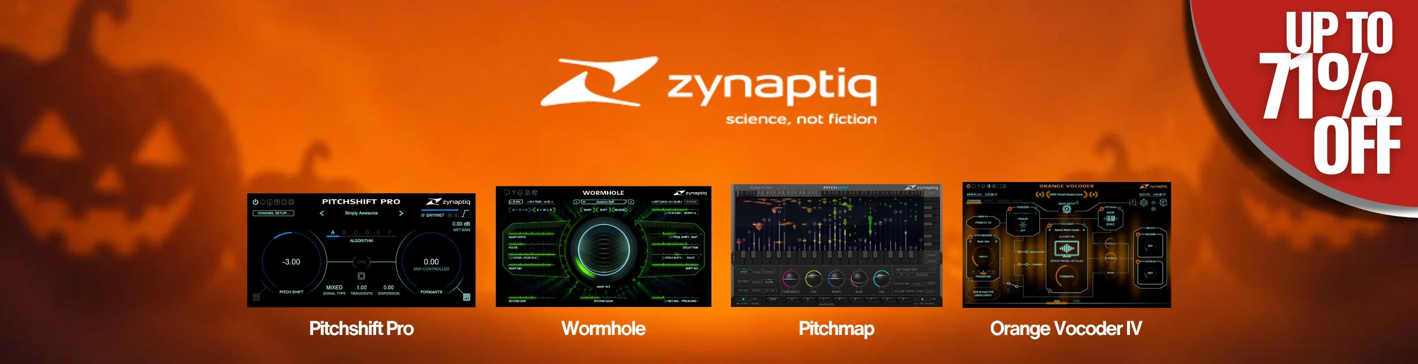 Zynaptiq Halloween deals