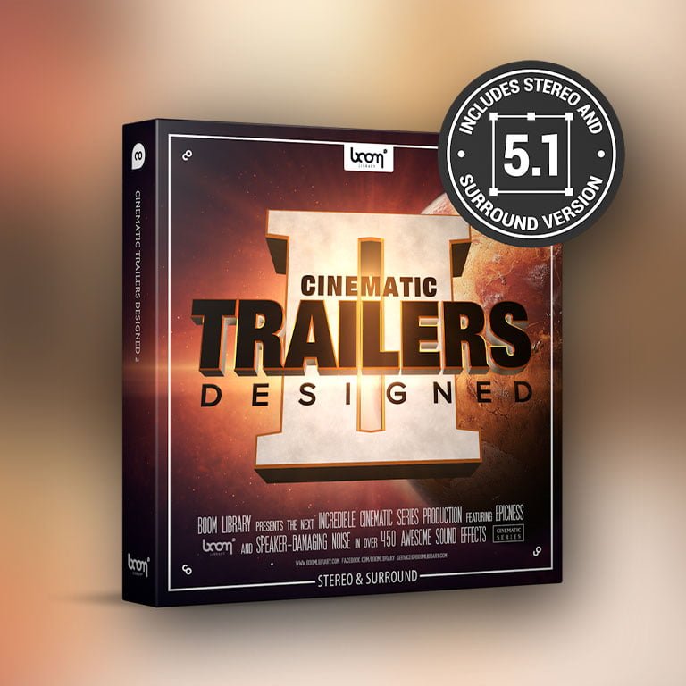 Pluginsmasters - Boom Cinematic Trailers Designed 2 Stereo & Surround