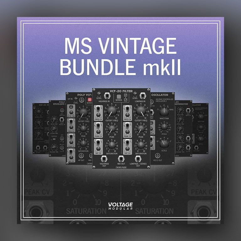 Cherry Audio MS Vintage Bundle For Voltage Modular