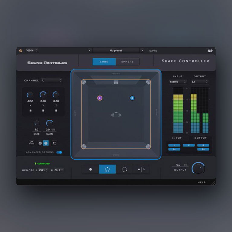 Sound Particles Space Controller Standard