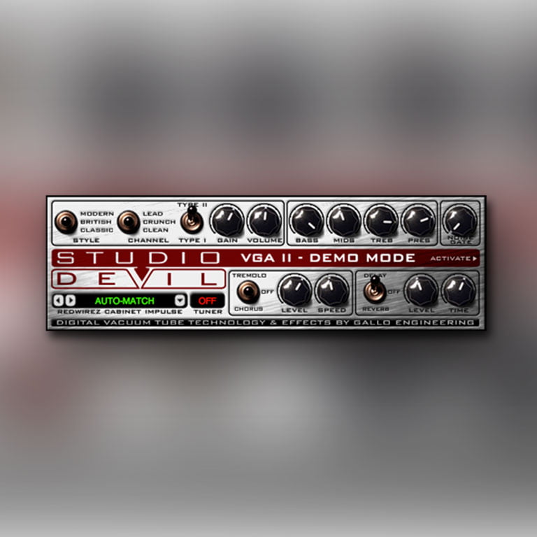 Studio Devil Virtual Guitar Amp II