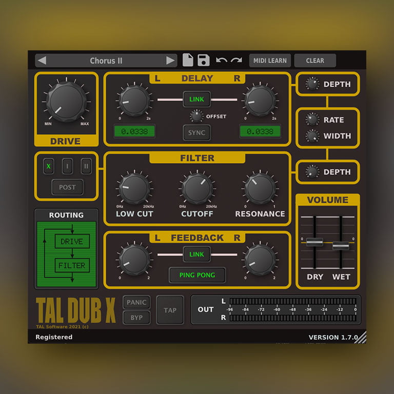 TAL Dub-X Delay