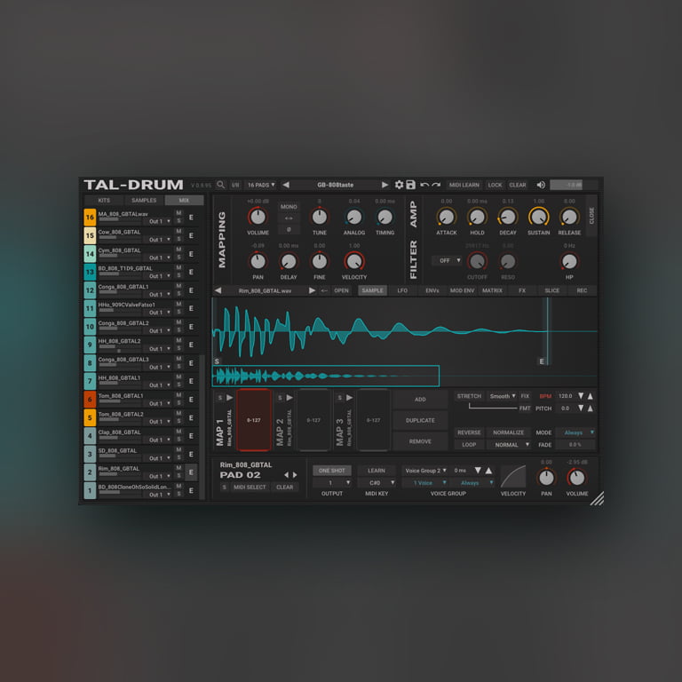 TAL SOFTWARE TAL Drum