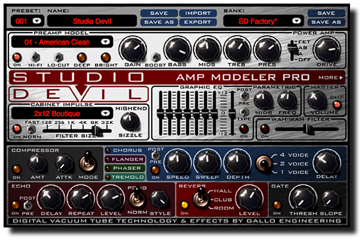 Studio Devil Amp Modeler Pro pluginsmasters