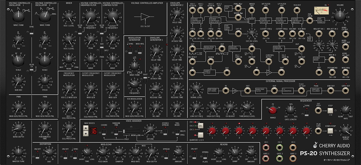 Cherry Audio Synth Stack 2 PS-20 pluginsmasters
