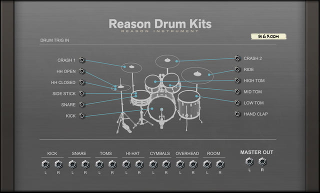 Reason Studios Reason Drum Kits pluginsmasters