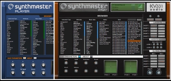 KV331 synthmaster player pluginsmasters
