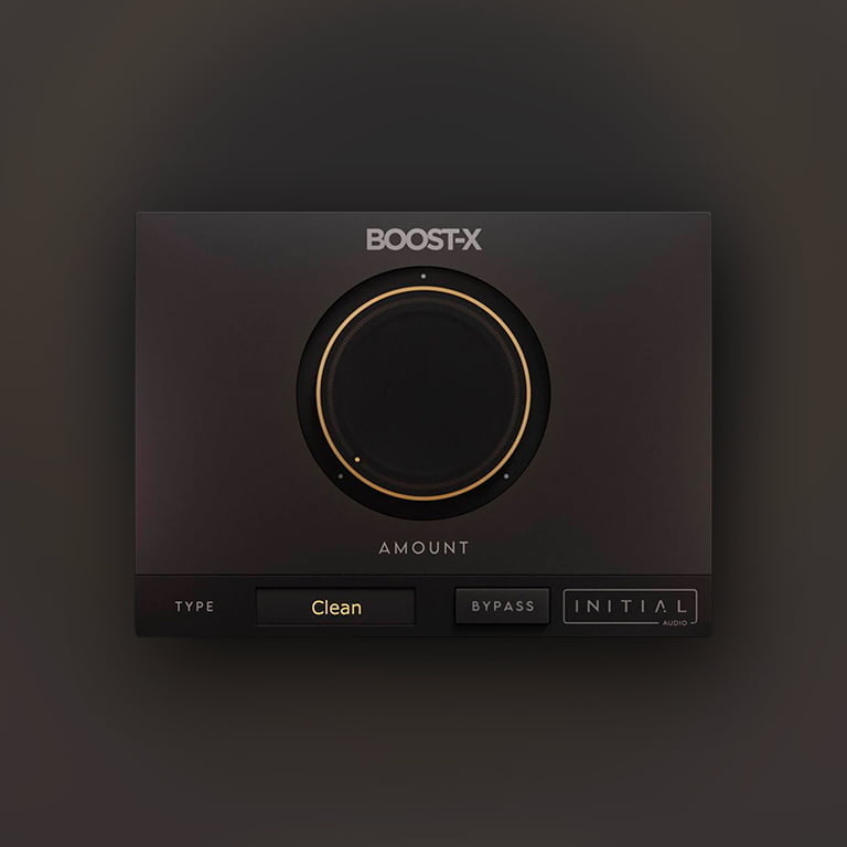 Boost X Initial Audio PluginsMasters