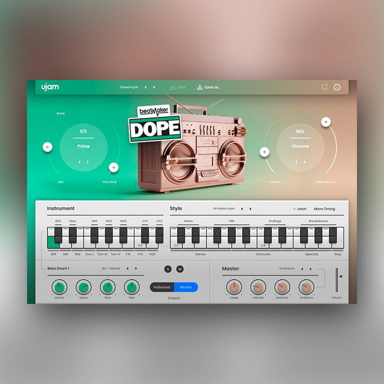 Dope 2 Beatmaker ujam PluginsMasters