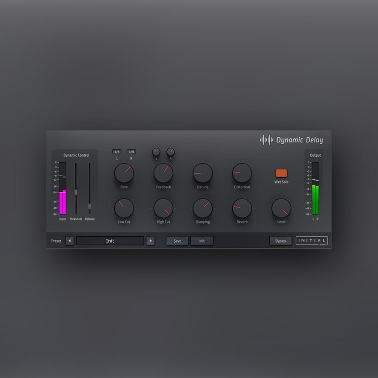 Dynmaic Delay Initial Audio PluginsMasters