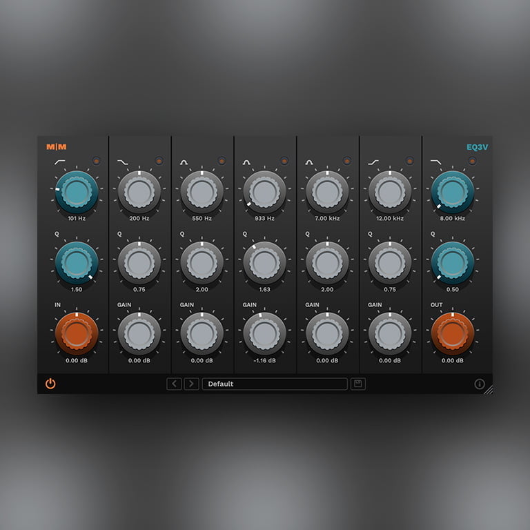 Mellowmuse EQ3V pluginsmasters