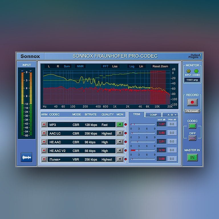 Sonnox Fraunhofer Pro-Codec (Native)