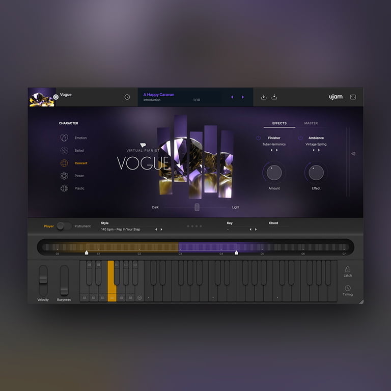 Ujam Instrument Pianist Vogue