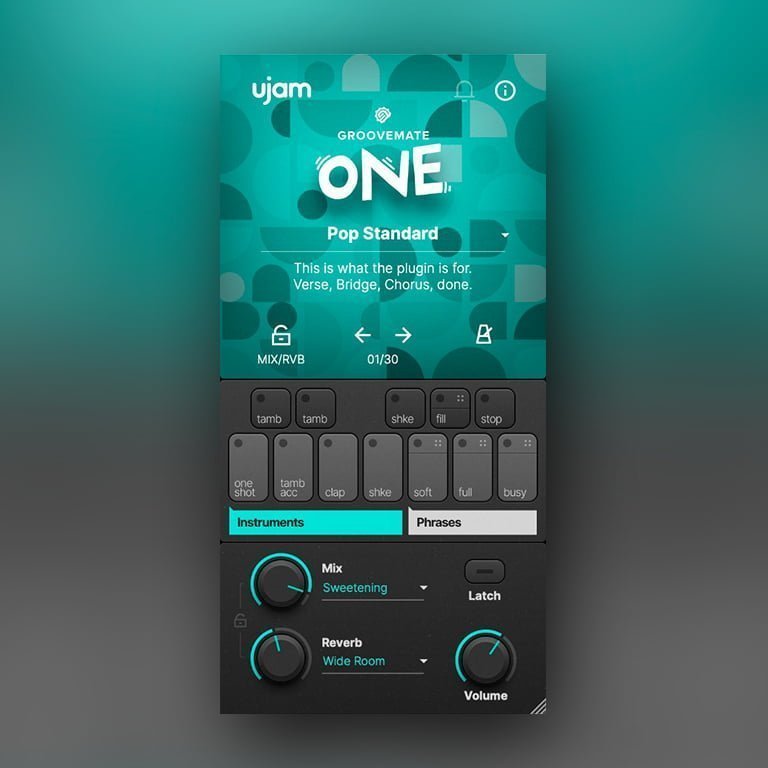 ujam Groovemate ONE PluginsMasters