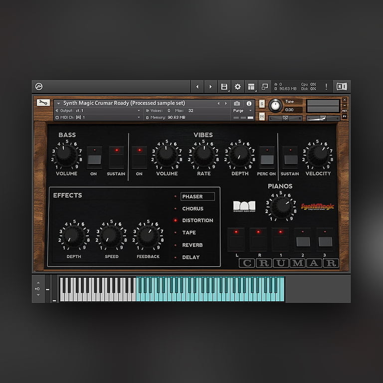 SYNTH MAGIC Crumar Roady pluginsmasters
