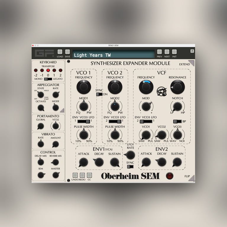 Oberheim SEM Pluginsmasters