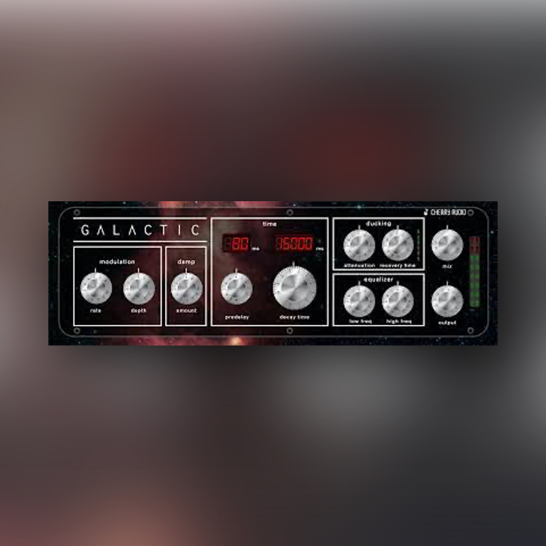 Galactic Reverb cherry audio pluginsmasters